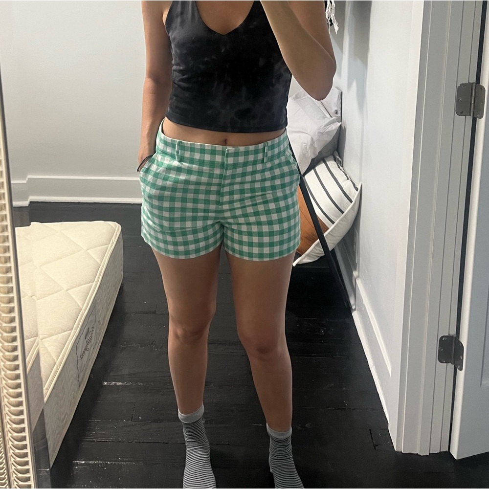 LOFT Gingham Riviera Short - Picture 3 of 4